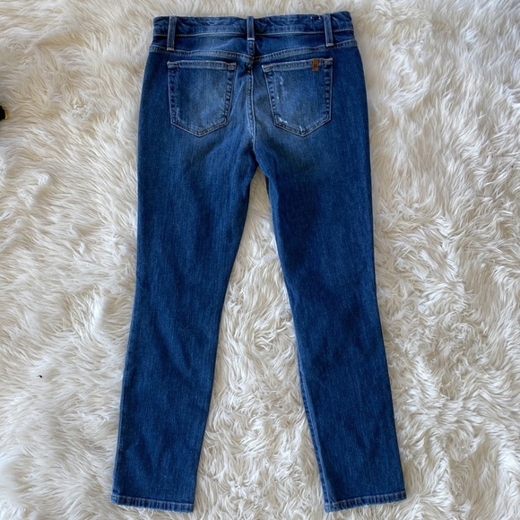 Joe's Jeans The Skinny Rolled Distressed Keagan Ankle Cut - Picture 9 of 13